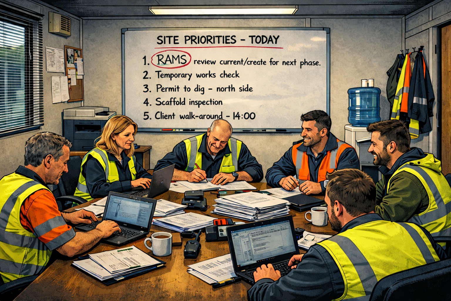 Modern Construction Site